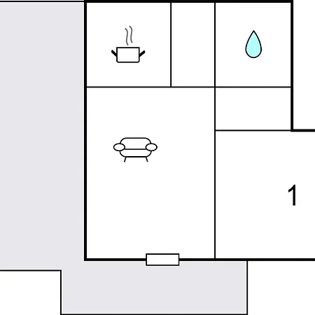 Apartamento Awesome In *